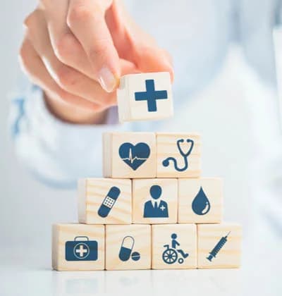 Doctor caring for patient